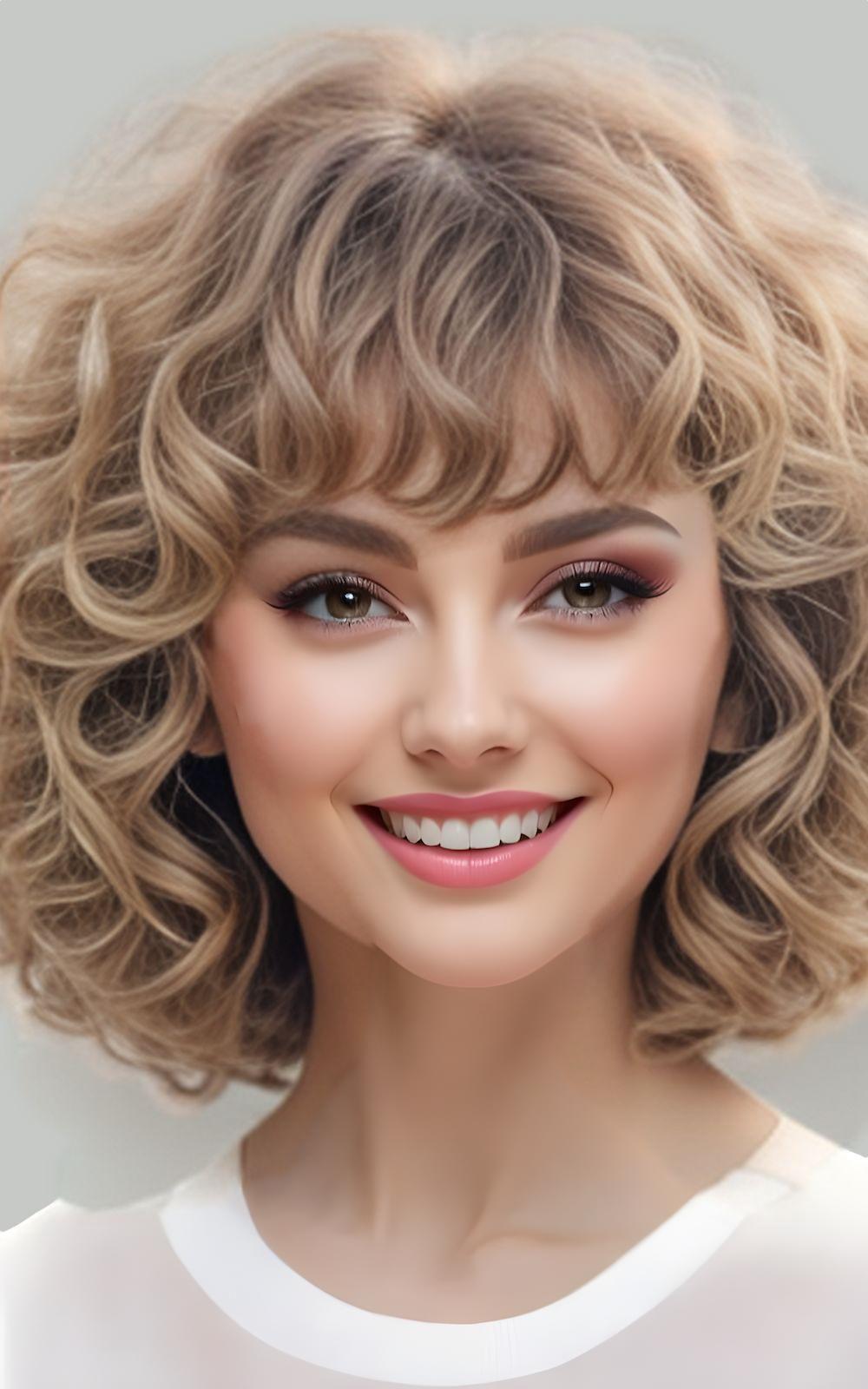 Curly Bob